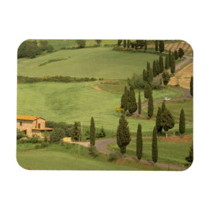 Magnet Flexible Europe, Italie, Toscane, Monticchiello. Sinueux