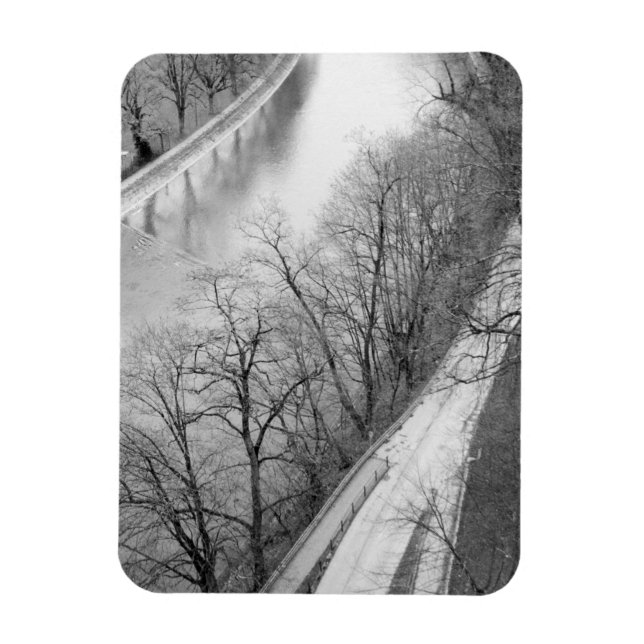 Magnet Flexible Europe, Suisse, Berne. Vue d'ensemble de l'Aare (Vertical)