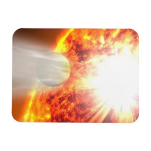 Magnet Flexible Evaporation de l'atmosphère de Hd 189733b