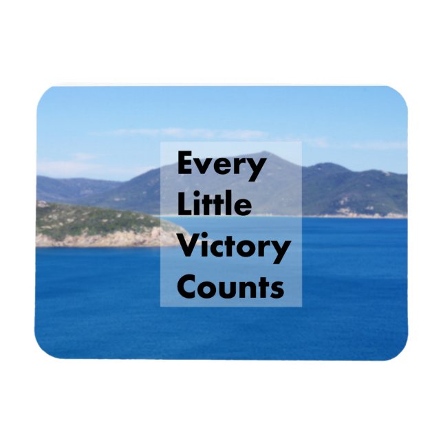 Magnet Flexible Every little victory counts (Horizontal)