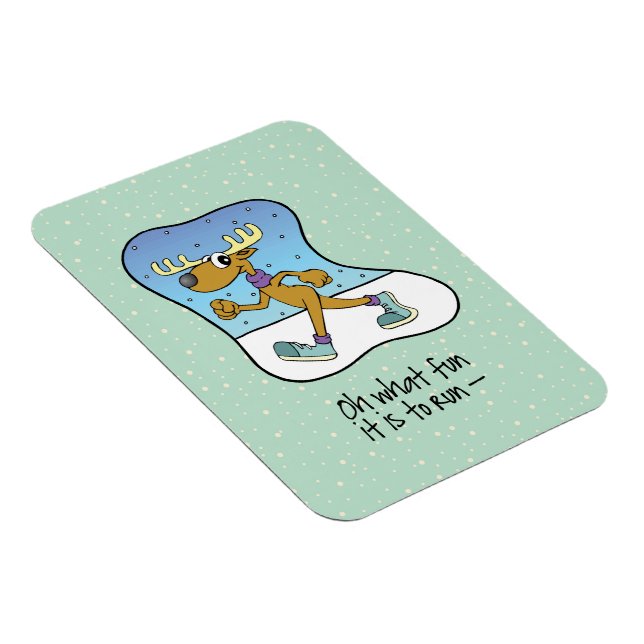 Magnet Flexible Exercice Reindeer Noël (Côté Droit)