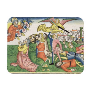 Magnet Flexible exodus 32 15-23 Moïse breaking the stone tablets,