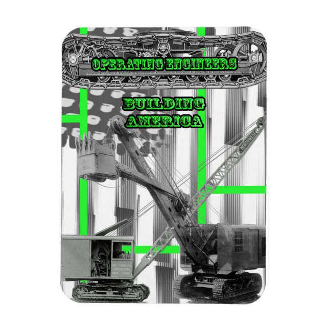 MAGNET FLEXIBLE EXPLOITATION DE L'OPÉRATEUR DE CRANE DE L'INGÉNIEU (Vertical)