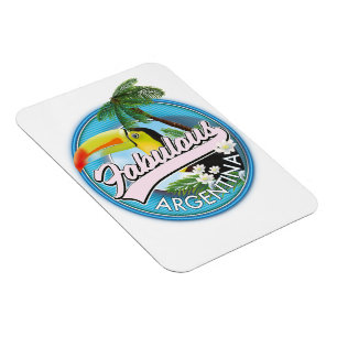 Magnet Flexible explorer le logo fabuleux de l'Argentine