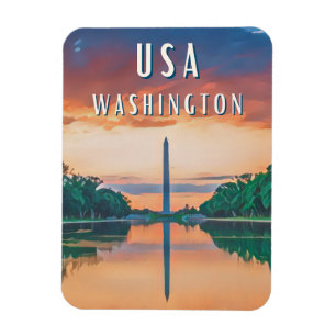 Magnet Flexible Explorez la capitale des États-Unis