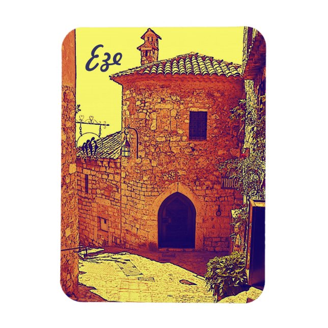 Magnet Flexible Eze, aimant Provence (Vertical)