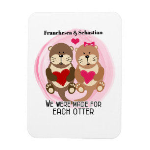 Magnet Flexible Fabriqué pour chaque mignonne couple animal avec l