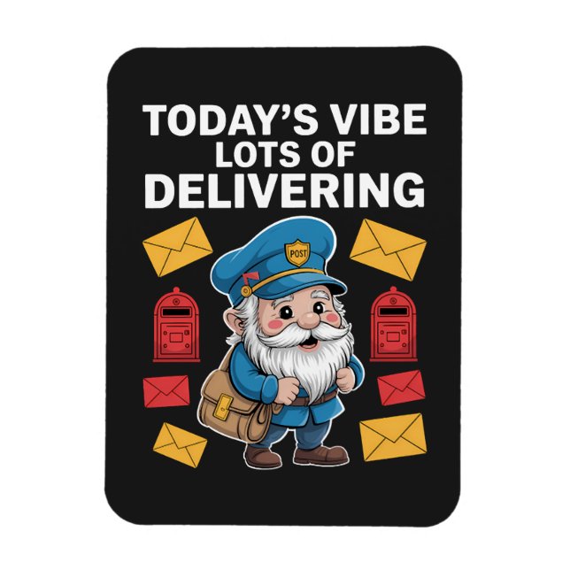 Magnet Flexible Facteur Gnomes Mail (Vertical)