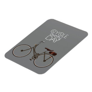 Magnet Flexible Faire du vélo tous les jours.
