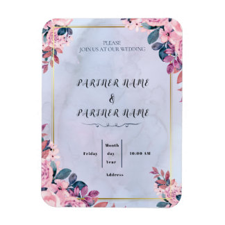 Magnet Flexible Faire-part de mariage