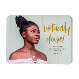 Magnet Flexible faire-part de remise de diplômes pratiquement fait