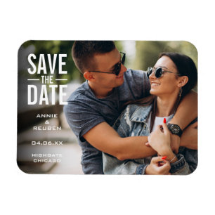 Magnet Flexible Faire suivre la date de l'annonce moderne Photo
