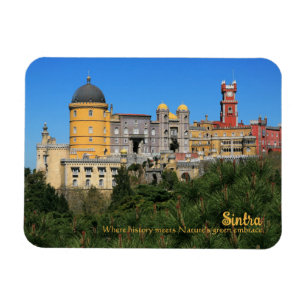 Magnet Flexible Fairytale Sintra Palace photo, Portugal