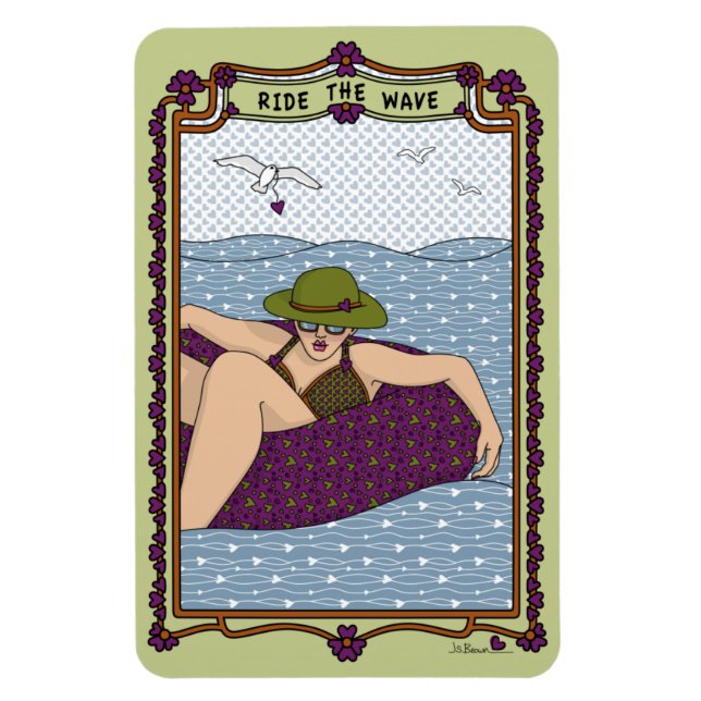 Magnet Flexible Faites Le Tour Du Réfrigérateur Wave_C_Refrigerato (Vertical)