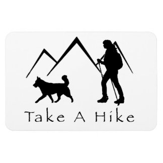 Magnet Flexible Faites une randonnée avec un aimant-Husky