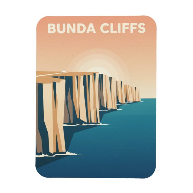 Magnet Flexible Falaises de Bunda Australie (Vertical)