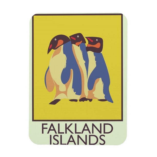 Magnet Flexible Falkland Islands (Vertical)