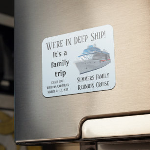 Magnet Flexible Famille De Portes De Croisière Personnalisée En Pr