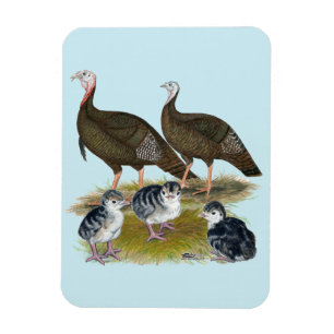 Magnet Flexible Famille sauvage orient