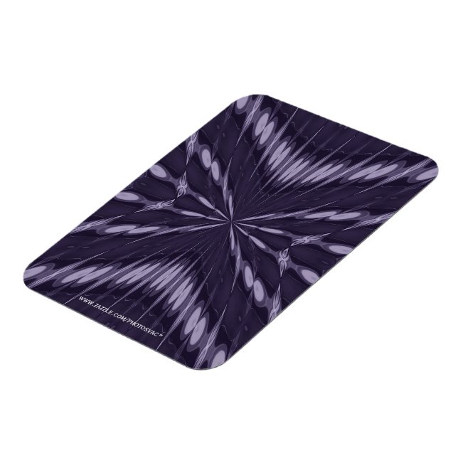 Magnet Flexible Fantaisie violette (Côté Gauche)