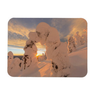 Magnet Flexible Fantômes de neige dans la chaîne Whitefish