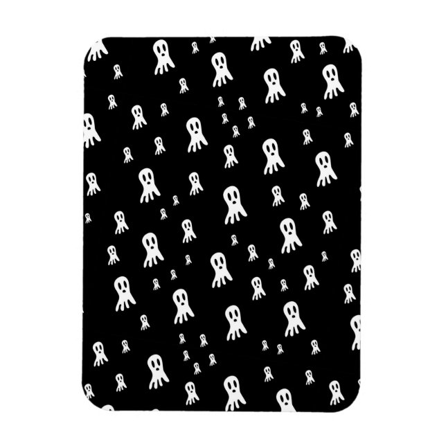 Magnet Flexible Fantômes Sombres d'Halloween  (Vertical)