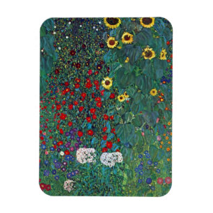 Magnet Flexible Farmergarden avec Tournesol de Klimt, Fleurs Vinta