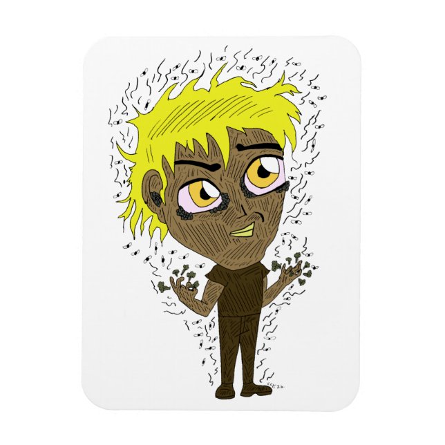 Magnet Flexible Farty Fingers Chibi (Vertical)