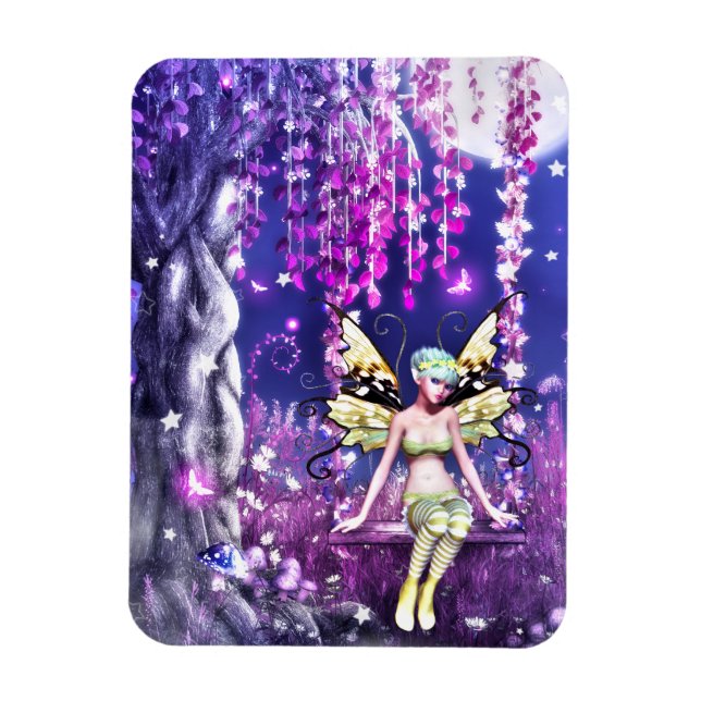 Magnet Flexible Fée adorable (Vertical)