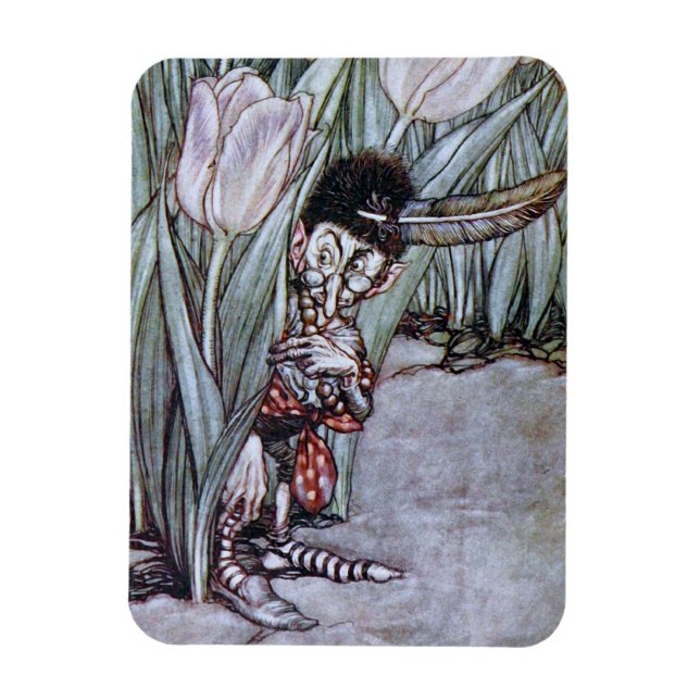 Magnet Flexible Fée de jardin (Vertical)