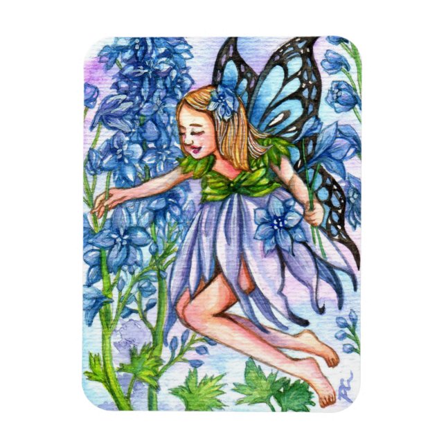 Magnet Flexible Fée Delphinium (Vertical)