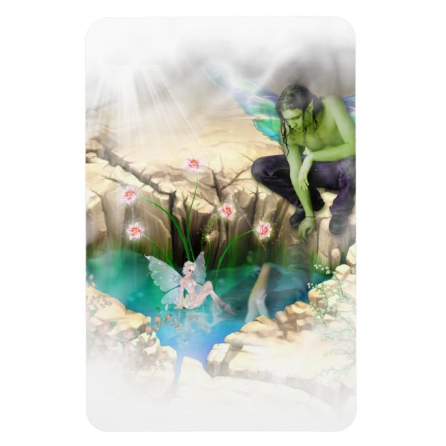 Magnet Flexible Féerie en Elven Pond Vignette (Vertical)