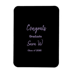 Magnet Flexible Félicitations classe d'ajouter le nom d'année scol