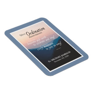 Magnet Flexible Félicitations pour le 50e anniversaire de l'ordina