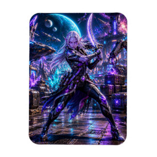 Magnet Flexible Female Space Pirate — Alien Duelist