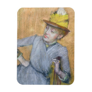 Magnet Flexible Femme assise par d'Edgar Degas, 1887