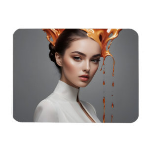 Magnet Flexible Femme de mode art