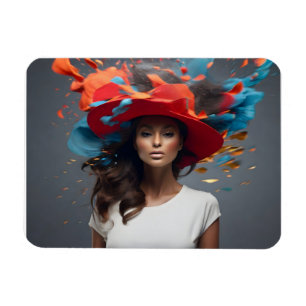 Magnet Flexible Femme de mode art