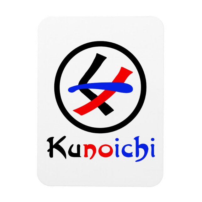 Magnet Flexible Femme Ninja Kunoichi く ノ 一 (Vertical)