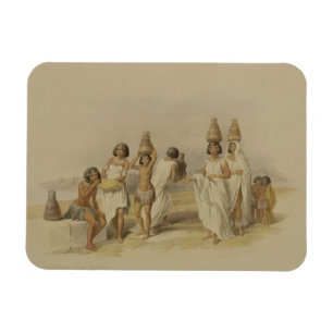 Magnet Flexible Femmes de Nubian chez Kortie sur le Nil, de