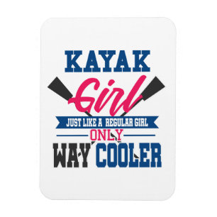 Magnet Flexible Femmes Kayaking de Kayaker de glacière de manièr