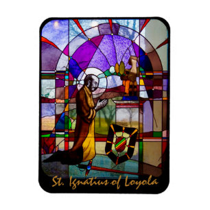 Magnet Flexible Fenêtre en verre de Loyola de St. Ignace