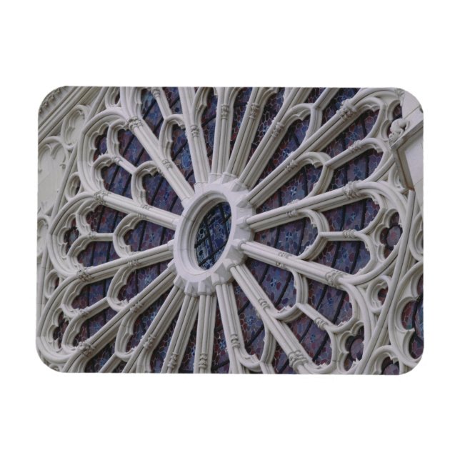 Magnet Flexible fenêtre rose de la façade ouest, c.1270 (Horizontal)