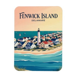 Magnet Flexible Fenwick Island États-Unis