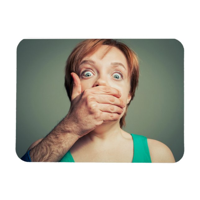 Magnet Flexible Ferme-la ! Art (Horizontal)