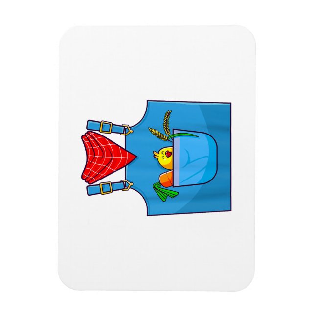Magnet Flexible Fermier Simple Cute Farm (Vertical)