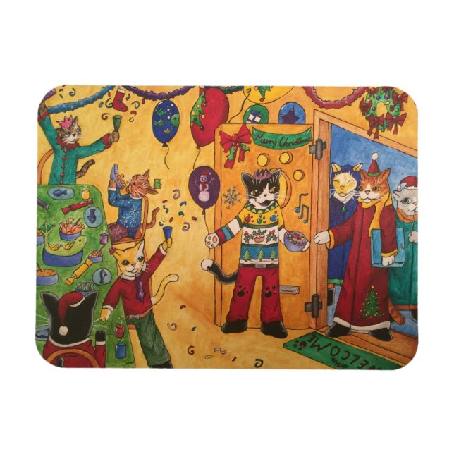 Magnet Flexible Fête de Noël (Horizontal)