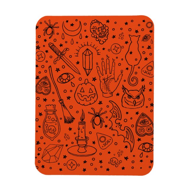 Magnet Flexible Fête d'Halloween (Vertical)