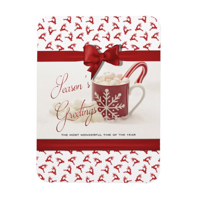 Magnet Flexible Fêtes de Noël, meilleur moment de l'année (Vertical)