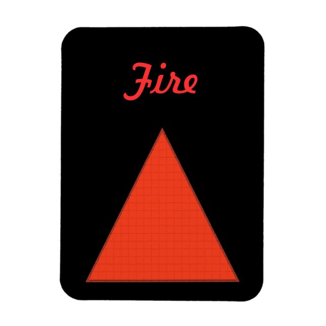 Magnet Flexible Feu (Vertical)